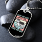 Every Dog Have His Day Blue Necklace Stainless Steel or 18k Gold Dog Tag 24" Chain-Express Your Love Gifts