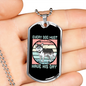 Every Dog Have His Day Blue Necklace Stainless Steel or 18k Gold Dog Tag 24" Chain-Express Your Love Gifts