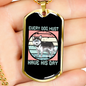 Every Dog Have His Day Blue Necklace Stainless Steel or 18k Gold Dog Tag 24" Chain-Express Your Love Gifts