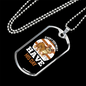 Every Dog Have His Day Bulldog Necklace Stainless Steel or 18k Gold Dog Tag 24" Chain-Express Your Love Gifts
