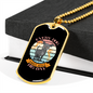 Every Dog Necklace Stainless Steel or 18k Gold Dog Tag 24" Chain-Express Your Love Gifts