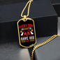 Every Dog Have His Day Necklace Stainless Steel or 18k Gold Dog Tag 24" Chain-Express Your Love Gifts