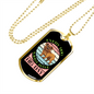 Every Dog Have His Day Pink Necklace Stainless Steel or 18k Gold Dog Tag 24" Chain-Express Your Love Gifts