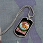 Every Dog Have His Day Pink Necklace Stainless Steel or 18k Gold Dog Tag 24" Chain-Express Your Love Gifts