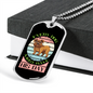 Every Dog Have His Day Pink Necklace Stainless Steel or 18k Gold Dog Tag 24" Chain-Express Your Love Gifts