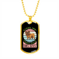Every Dog Have His Day Pink Necklace Stainless Steel or 18k Gold Dog Tag 24" Chain-Express Your Love Gifts