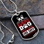 Every Dog Have His Day White Necklace Stainless Steel or 18k Gold Dog Tag 24" Chain-Express Your Love Gifts