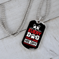 Every Dog Have His Day White Necklace Stainless Steel or 18k Gold Dog Tag 24" Chain-Express Your Love Gifts