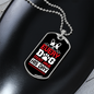 Every Dog Have His Day White Necklace Stainless Steel or 18k Gold Dog Tag 24" Chain-Express Your Love Gifts