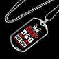 Every Dog Have His Day White Necklace Stainless Steel or 18k Gold Dog Tag 24" Chain-Express Your Love Gifts