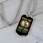 Every Dog Must Have Blue Necklace Stainless Steel or 18k Gold Dog Tag 24" Chain-Express Your Love Gifts