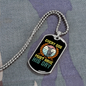 Every Dog Must Have Blue Necklace Stainless Steel or 18k Gold Dog Tag 24" Chain-Express Your Love Gifts