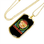 Every Dog Must Have Circle Necklace Stainless Steel or 18k Gold Dog Tag 24" Chain-Express Your Love Gifts