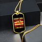 Every Dog Must Have Gold Necklace Stainless Steel or 18k Gold Dog Tag 24" Chain-Express Your Love Gifts