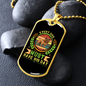 Every Dog Must Have Green Necklace Stainless Steel or 18k Gold Dog Tag 24" Chain-Express Your Love Gifts