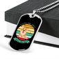 Every dog must have his day-0128 Necklace Stainless Steel or 18k Gold Dog Tag 24" Chain-Express Your Love Gifts