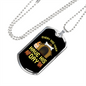 Every Dog Must Have Necklace Stainless Steel or 18k Gold Dog Tag 24" Chain-Express Your Love Gifts