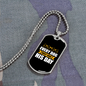 Every Dog Must Have Puppies Necklace Stainless Steel or 18k Gold Dog Tag 24" Chain-Express Your Love Gifts