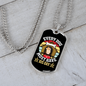 Every Dog Must Have White Necklace Stainless Steel or 18k Gold Dog Tag 24" Chain-Express Your Love Gifts