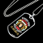 Every Dog Must Have White Necklace Stainless Steel or 18k Gold Dog Tag 24" Chain-Express Your Love Gifts