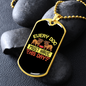 Every Dog Must Have Yellow Necklace Stainless Steel or 18k Gold Dog Tag 24" Chain-Express Your Love Gifts