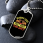 Every Dog Must Have Yellow Necklace Stainless Steel or 18k Gold Dog Tag 24" Chain-Express Your Love Gifts