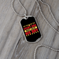 Every Dog Must Have Yellow Red Necklace Stainless Steel or 18k Gold Dog Tag 24" Chain-Express Your Love Gifts