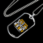 Every Dog Must Have Yellow White Necklace Stainless Steel or 18k Gold Dog Tag 24" Chain-Express Your Love Gifts