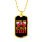 Every Dog Needs a Baby Red Necklace Stainless Steel or 18k Gold Dog Tag 24" Chain-Express Your Love Gifts