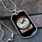 Every Puppy Blue Necklace Stainless Steel or 18k Gold Dog Tag 24" Chain-Express Your Love Gifts