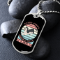 Every Puppy Blue Necklace Stainless Steel or 18k Gold Dog Tag 24" Chain-Express Your Love Gifts