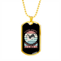 Every Puppy Blue Necklace Stainless Steel or 18k Gold Dog Tag 24" Chain-Express Your Love Gifts