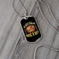 Every Puppy Bulldog Necklace Stainless Steel or 18k Gold Dog Tag 24" Chain-Express Your Love Gifts