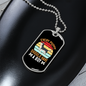 Every Puppy Necklace Stainless Steel or 18k Gold Dog Tag 24" Chain-Express Your Love Gifts