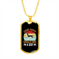 Every Puppy Necklace Stainless Steel or 18k Gold Dog Tag 24" Chain-Express Your Love Gifts