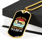 Every Puppy Necklace Stainless Steel or 18k Gold Dog Tag 24" Chain-Express Your Love Gifts