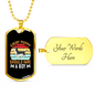 Every Puppy Necklace Stainless Steel or 18k Gold Dog Tag 24" Chain-Express Your Love Gifts