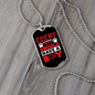 Every Puppy Red Necklace Stainless Steel or 18k Gold Dog Tag 24" Chain-Express Your Love Gifts