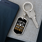Everyday Is A Good Day To Hunt Keychain Stainless Steel or 18k Gold Dog Tag Keyring-Express Your Love Gifts