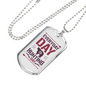 Everyday Is Hunting Day Necklace Stainless Steel or 18k Gold Dog Tag 24"-Express Your Love Gifts