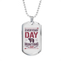 Everyday Is Hunting Day Necklace Stainless Steel or 18k Gold Dog Tag 24"-Express Your Love Gifts