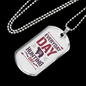 Everyday Is Hunting Day Necklace Stainless Steel or 18k Gold Dog Tag 24"-Express Your Love Gifts