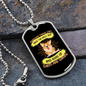 Everyone Thinks Necklace Stainless Steel or 18k Gold Dog Tag 24" Chain-Express Your Love Gifts