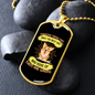 Everyone Thinks Necklace Stainless Steel or 18k Gold Dog Tag 24" Chain-Express Your Love Gifts