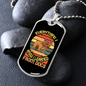 Everything I Know Bulldog Necklace Stainless Steel or 18k Gold Dog Tag 24" Chain-Express Your Love Gifts