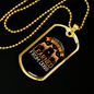 Everything I Know Dogs Necklace Stainless Steel or 18k Gold Dog Tag 24" Chain-Express Your Love Gifts