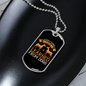 Everything I Know Dogs Necklace Stainless Steel or 18k Gold Dog Tag 24" Chain-Express Your Love Gifts