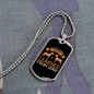 Everything I Know Dogs Necklace Stainless Steel or 18k Gold Dog Tag 24" Chain-Express Your Love Gifts
