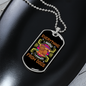 Everything I Know Necklace Stainless Steel or 18k Gold Dog Tag 24" Chain-Express Your Love Gifts