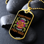 Everything I Know Necklace Stainless Steel or 18k Gold Dog Tag 24" Chain-Express Your Love Gifts